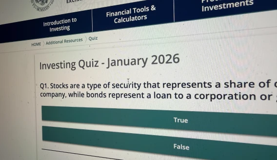 Monthly Investing Quiz